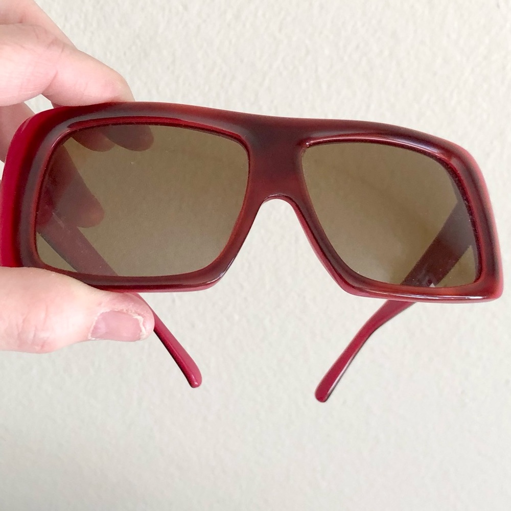 Missoni made in Italy red square sunglasses